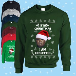 Navy blue christmas jumper shop