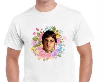 Floral Wreath Louis Theroux, T-shirt