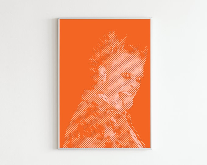 Keith Flint Wall Art | print | digital design | digital art | poster | gift | home decor | prints for walls | wall decor | the prodigy