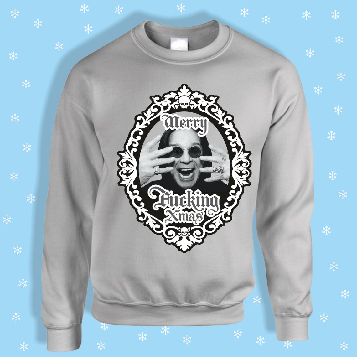 ozzy osbourne xmas jumper