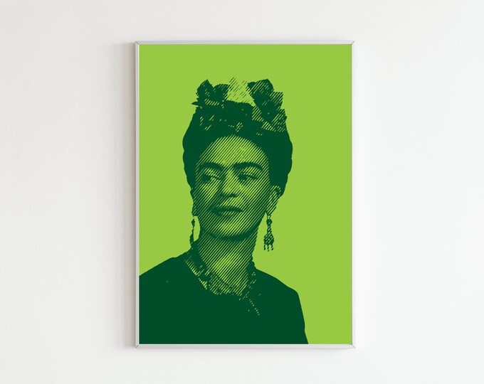 Frida Kahlo Wall Art | print | digital design | digital art | poster | gift | home decor | prints for walls | wall decor | art print