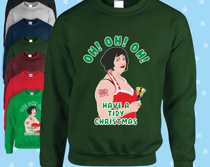 Nessa - Gavin & Stacey - Pint of Wine!-  unisex Christmas jumper/sweatshirt