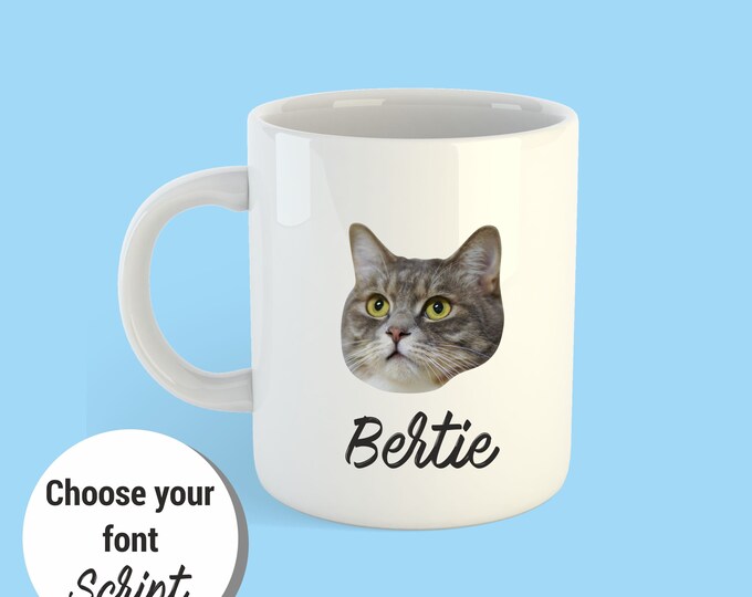 Personalised Custom Pet Photo and Text Mug