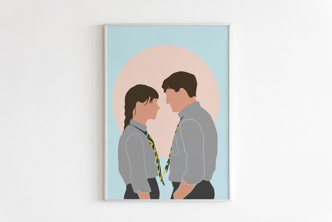Normal People Sally Rooney BBC Wall Print/decor/illustration - Etsy UK