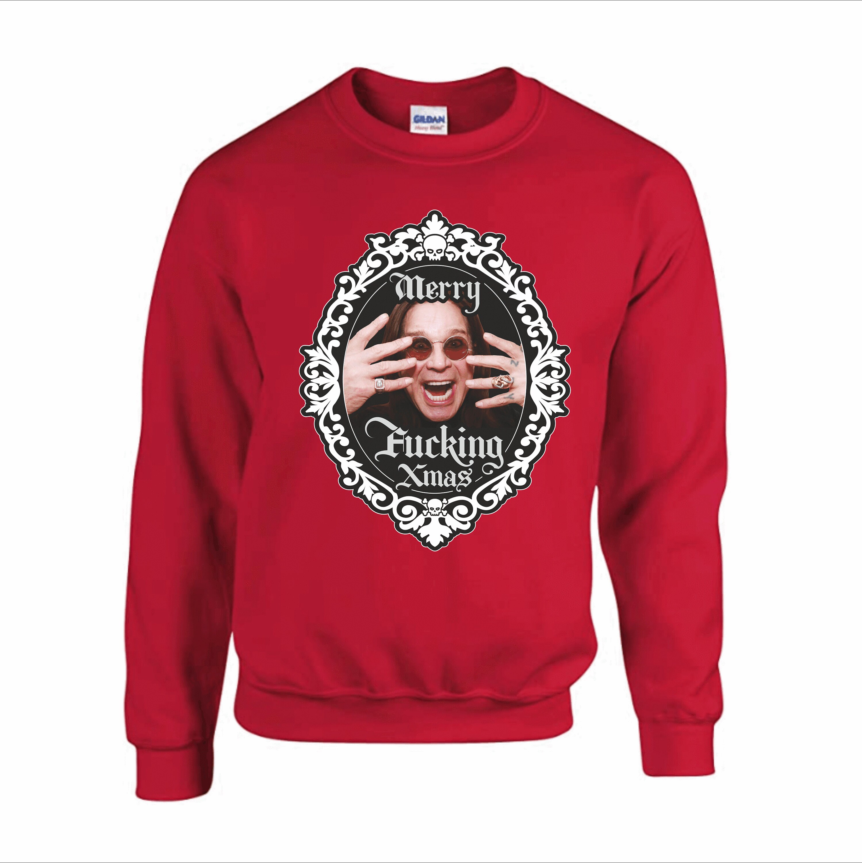 Ozzy Osbourne Funny Christmas Jumper 