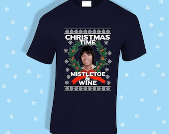 Cliff Richard Mistletoe & Wine - Unisex T-shirts, adult's and children's sizes available