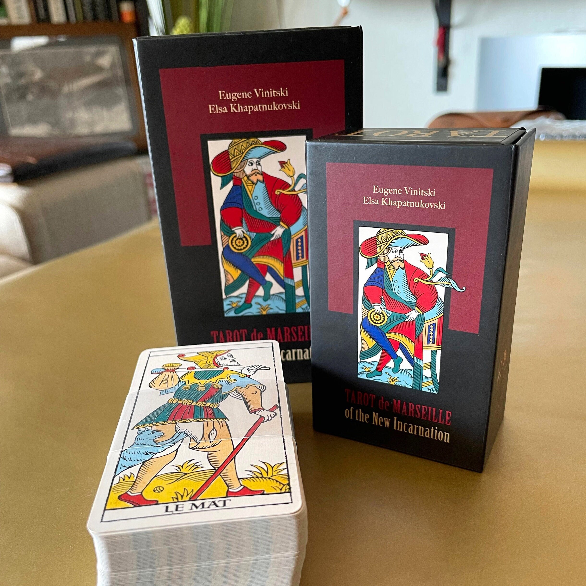 Mini Tarot De Marseille of the New Incarnation, Tarot of