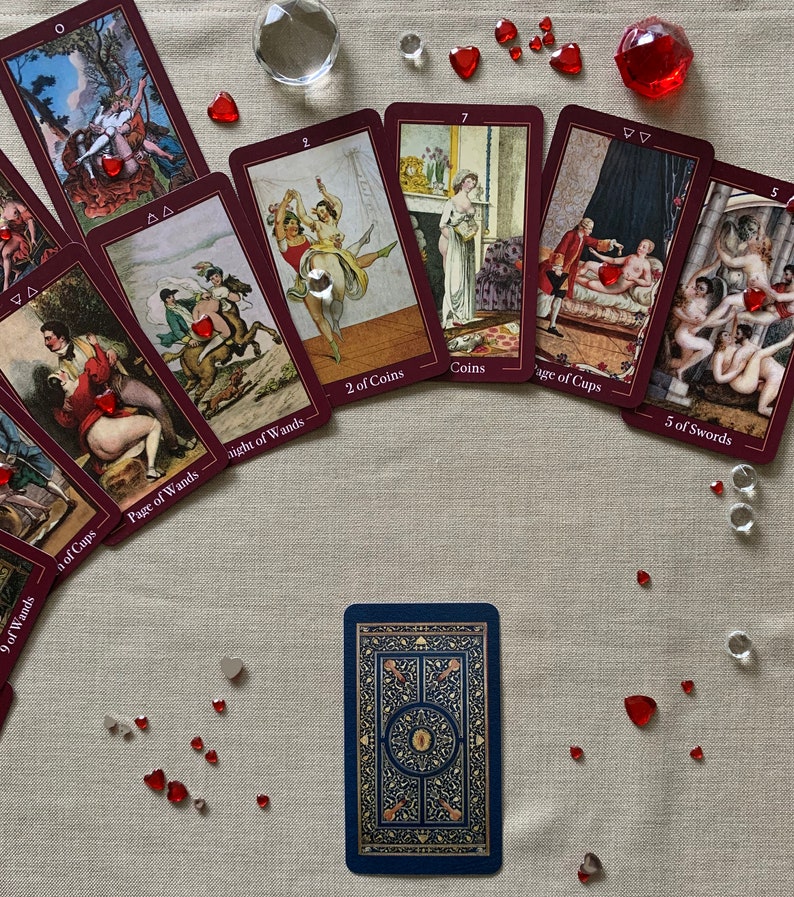 Tarot of Forbidden Dreams Occult Divination Tarot Cards Etsy Australia