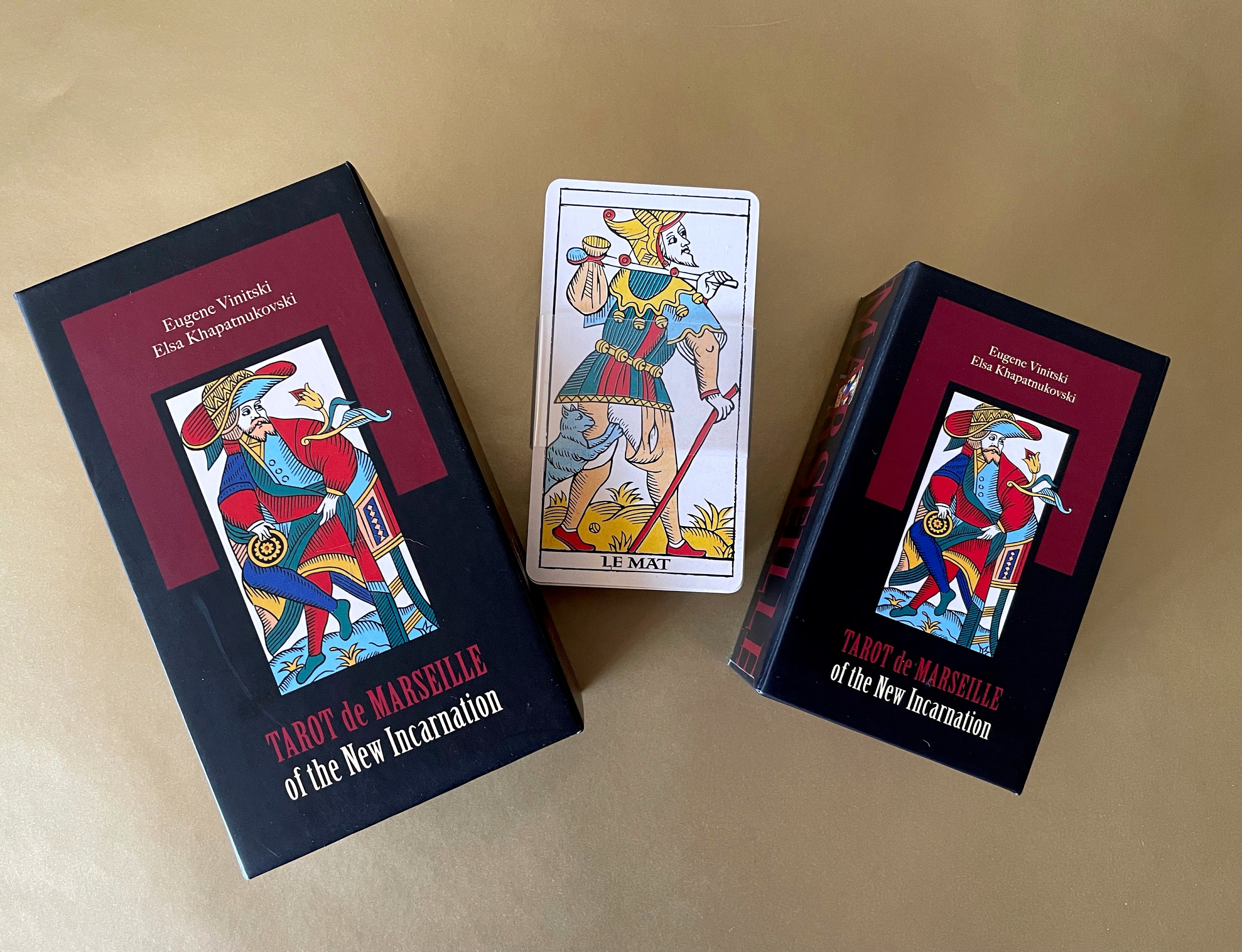 Mini Tarot De Marseille of the New Incarnation, Tarot of
