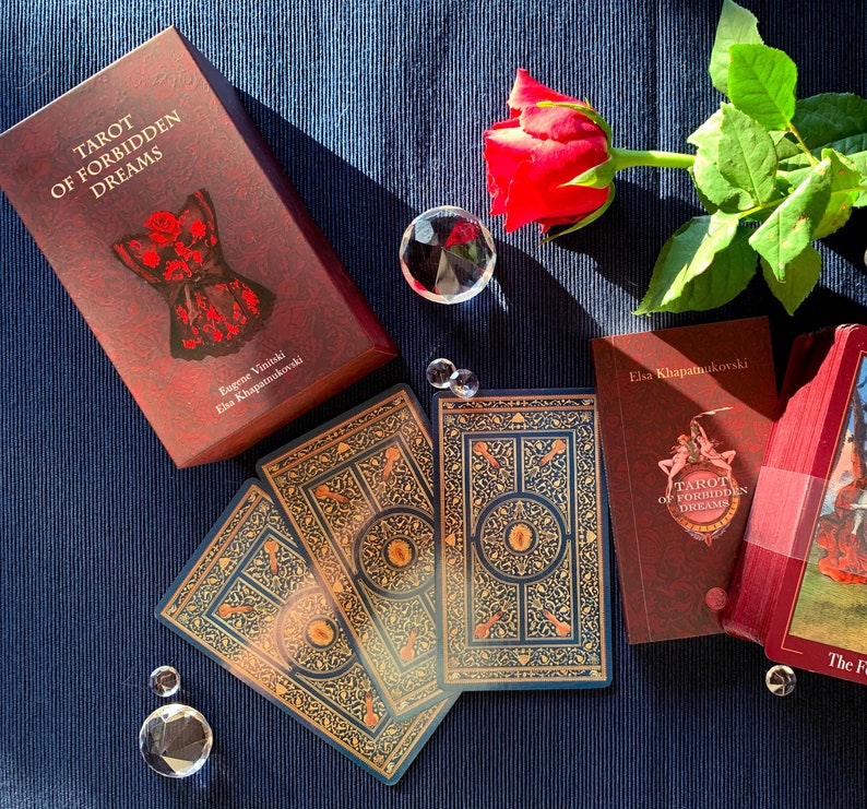 Tarot of Forbidden Dreams Occult Divination Tarot Cards Etsy Australia