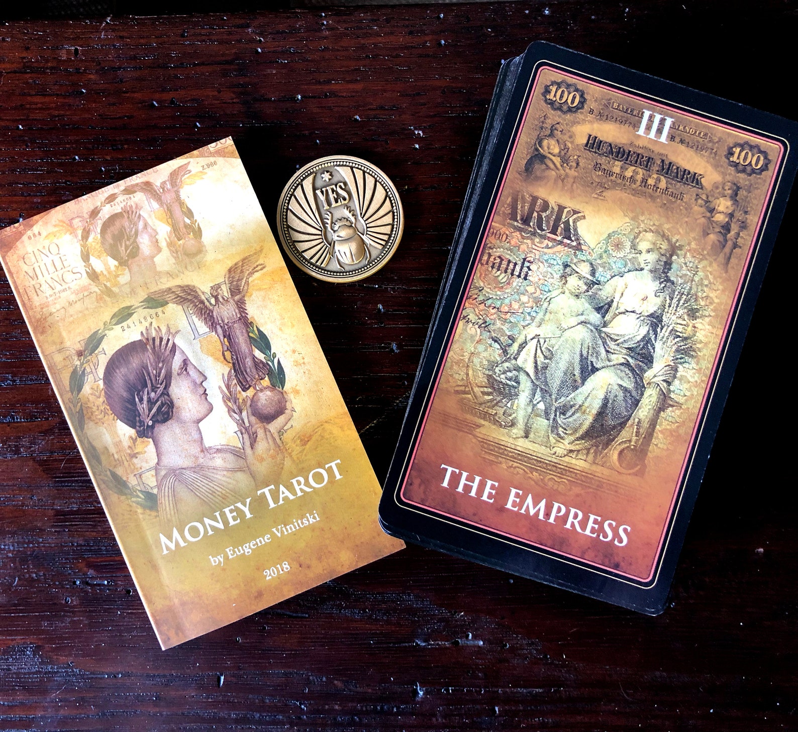 Special Offer The Set Of Money Tarot Cards For Business And Etsy