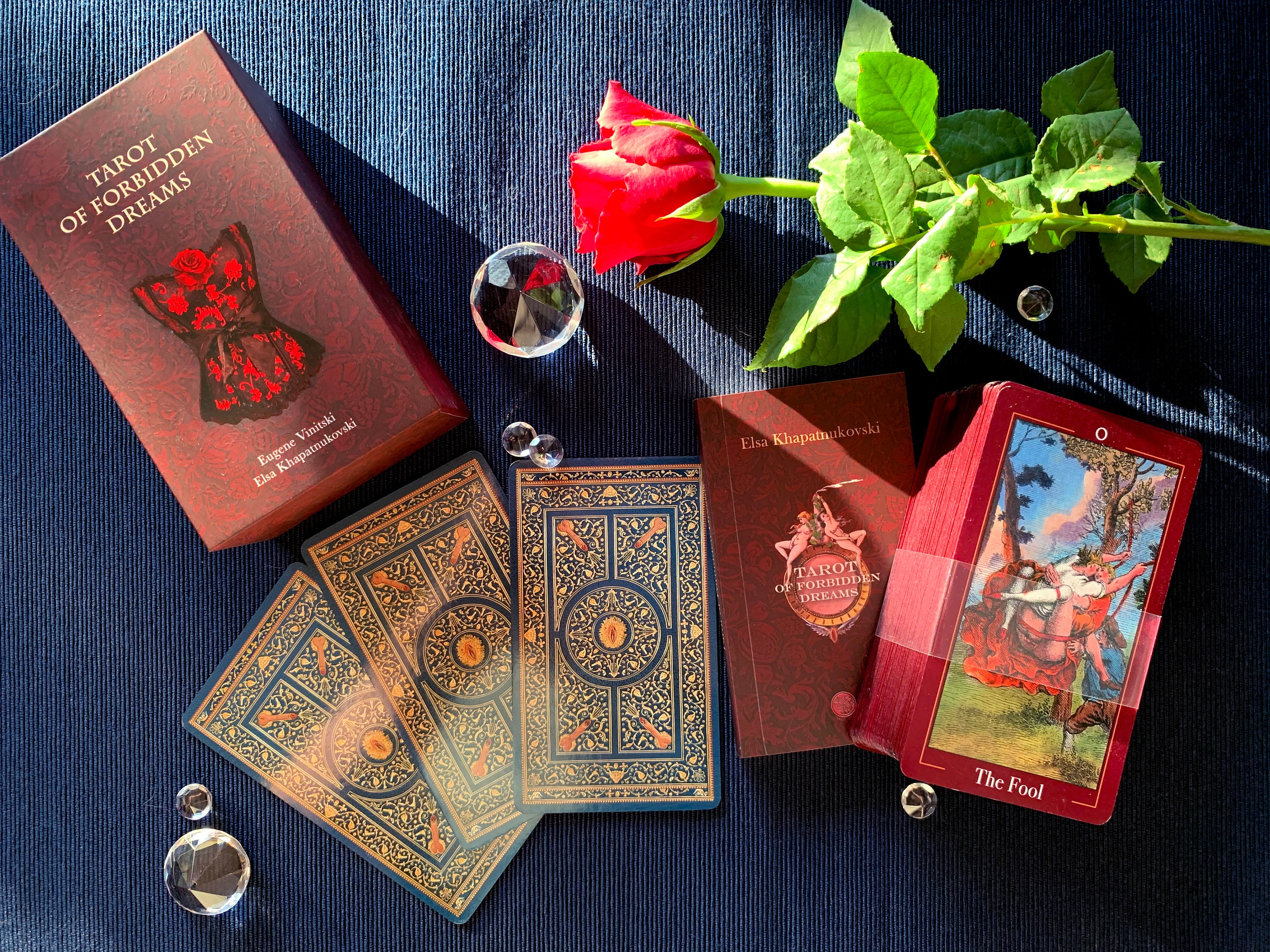 Tarot of Forbidden Dreams, Occult Divination Tarot Cards, Tarot