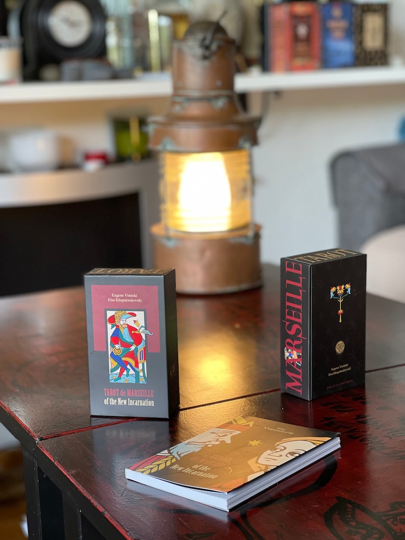 Tarot de Marseille of the New Incarnation, Tarot of Marseilles type deck with Fully Illustrated Minors Arcana created according TdM system image 11