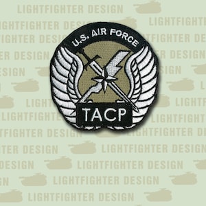 USAF TACP embroidered patch with hook and loop backing - 2 3/4&quot; - Special Warfare