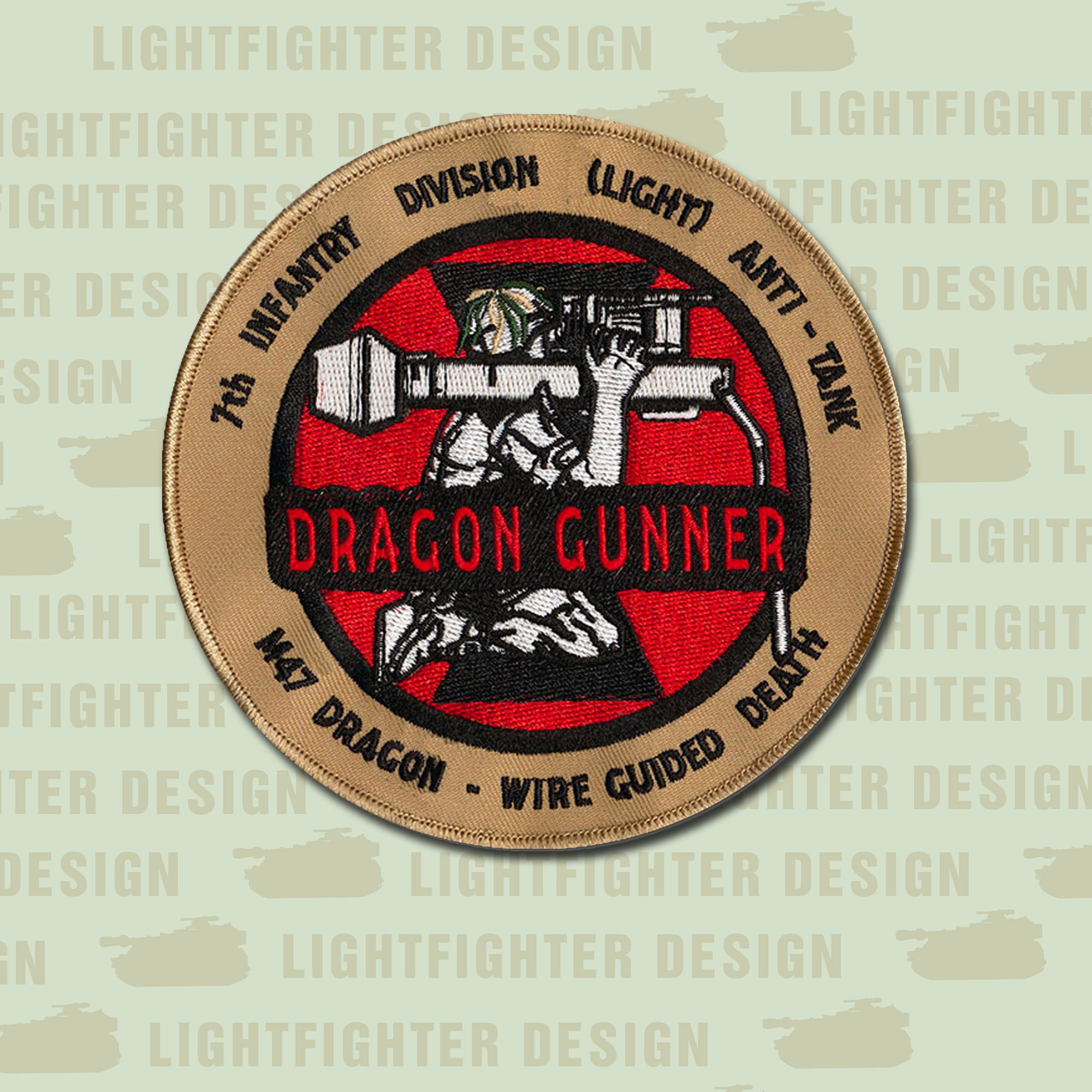 7th Infantry Division - Lightfighter - 4 3/4