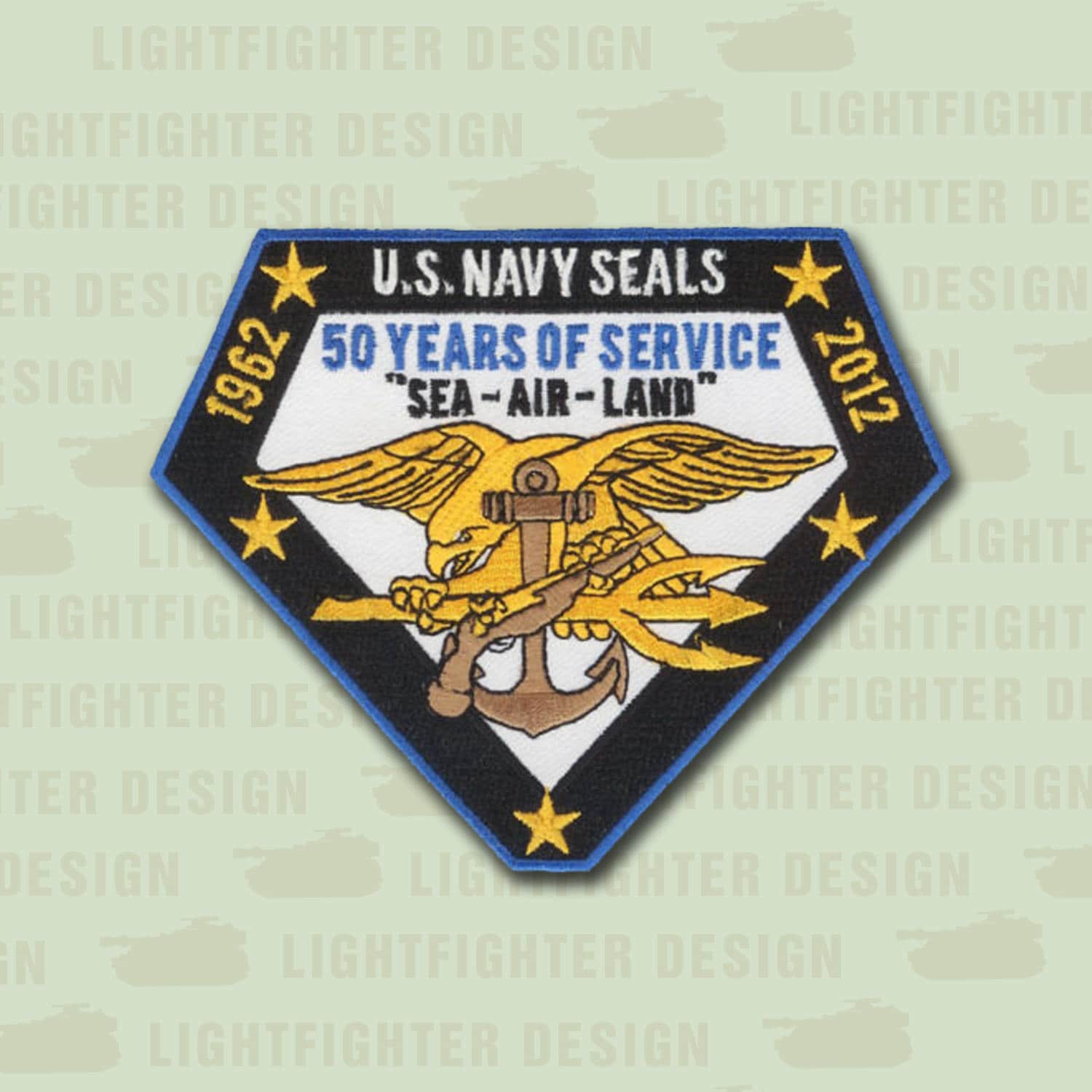 ミリタリー NAVY SEAL SPECIAL US Navy Seals 50 Year Anniversary Patch - Naval Special