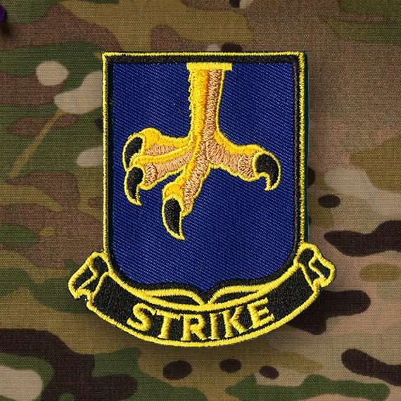 502nd Infantry Regiment Embroidered Patch ( 3