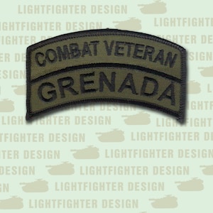 Grenada OD Combat Veteran Patch - Operation Urgent Fury