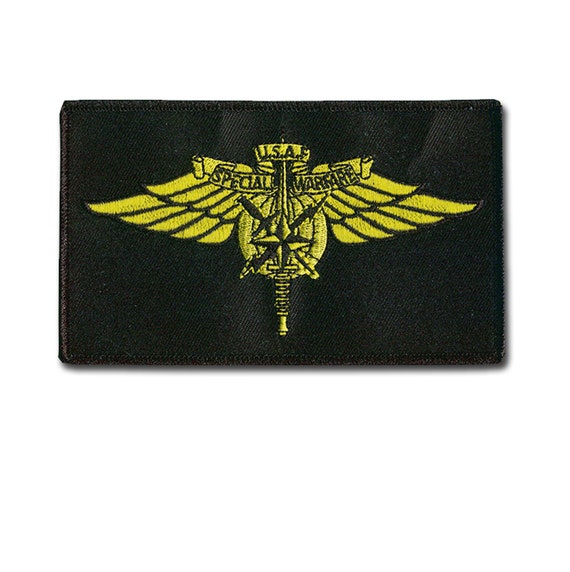 USAF Special Warfare Embroidered Patch: Hook and Loop