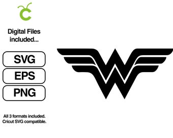 Wonder Woman Svg Etsy