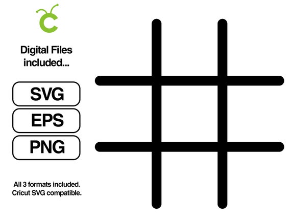 Tic Tac Toe SVG Tic Tac Toe Svg Files Tic Tac Toe Board Game -  Norway