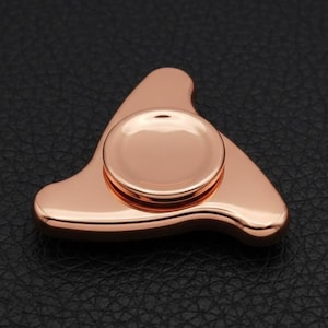 Spinet Elite Rose Gold - Metal Fidget Spinner Toy Hand EDC - PVD Coated  Stainless Steel - Smooth Ceramic R188 Bearing 4-6minute Spins