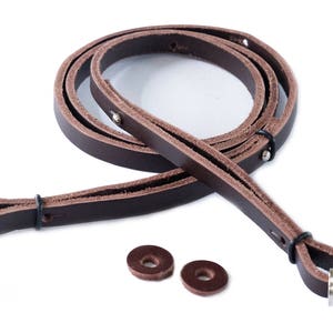 Thin brown Leather Camera strap, adjustable lenght, reportage camera strap, handmade, dslr strap, DSLR strap, vintage strap