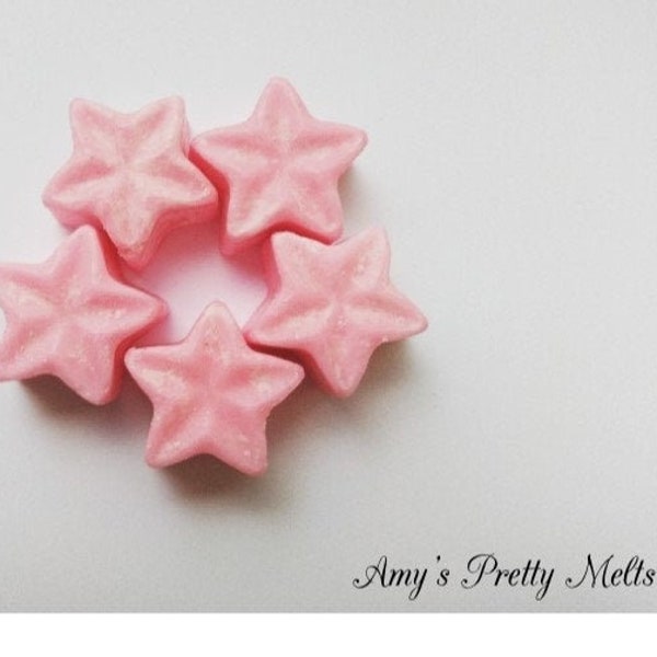 Strawberry Shake, Soy Wax, Wax Melts, Stars