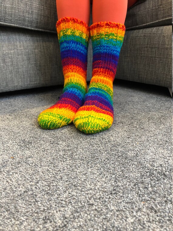 Fair-trade Boot Socks Wool Socks 