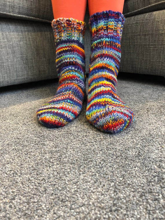 Fair-trade Boot Socks Wool Socks 