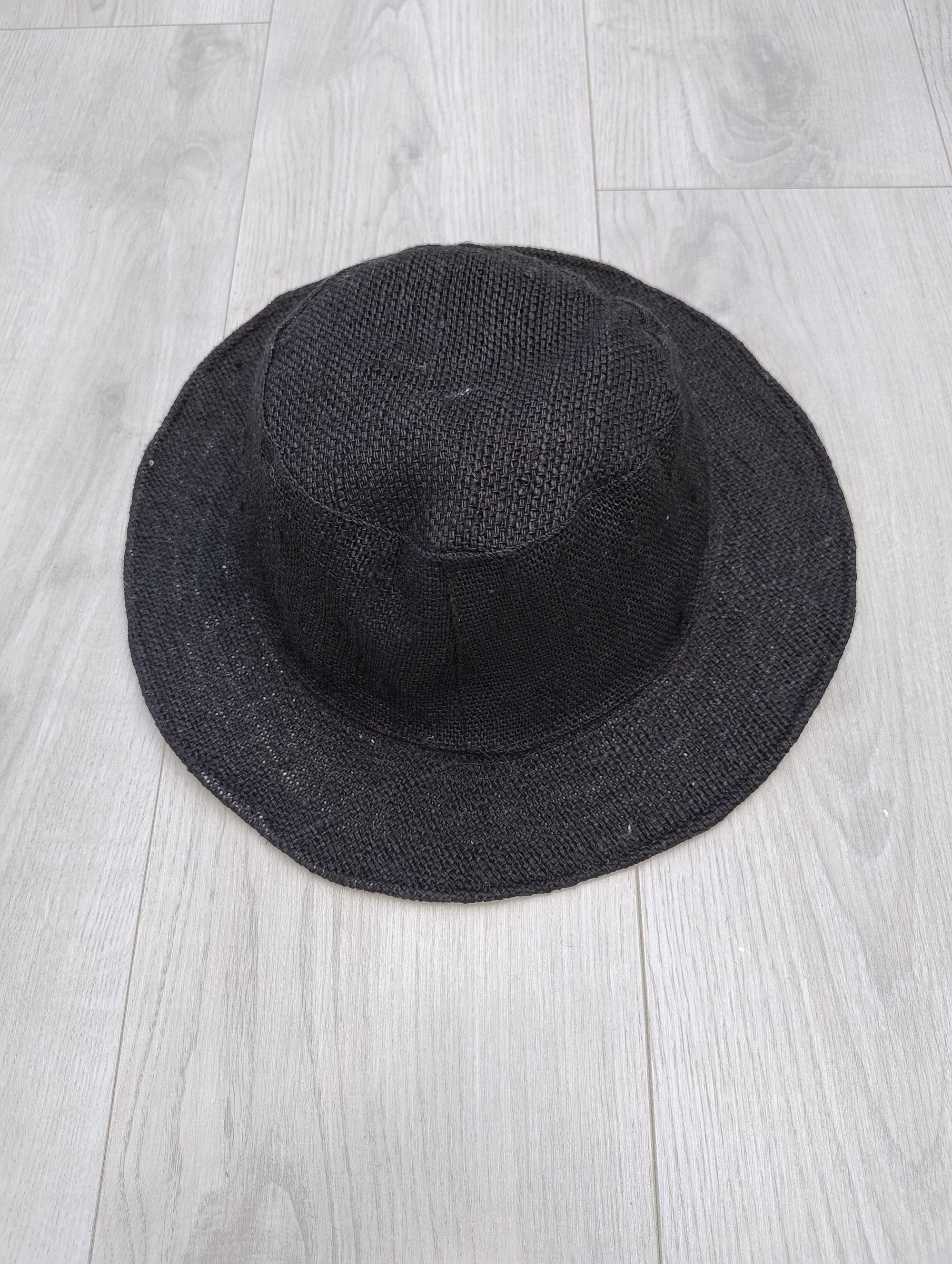 Natural Plain Hemp Eco Friendly Sun Hat Wide Shapeable Wire  display picture 2