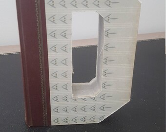 Vintage Hardcover Reader's Digest Book Letter - D