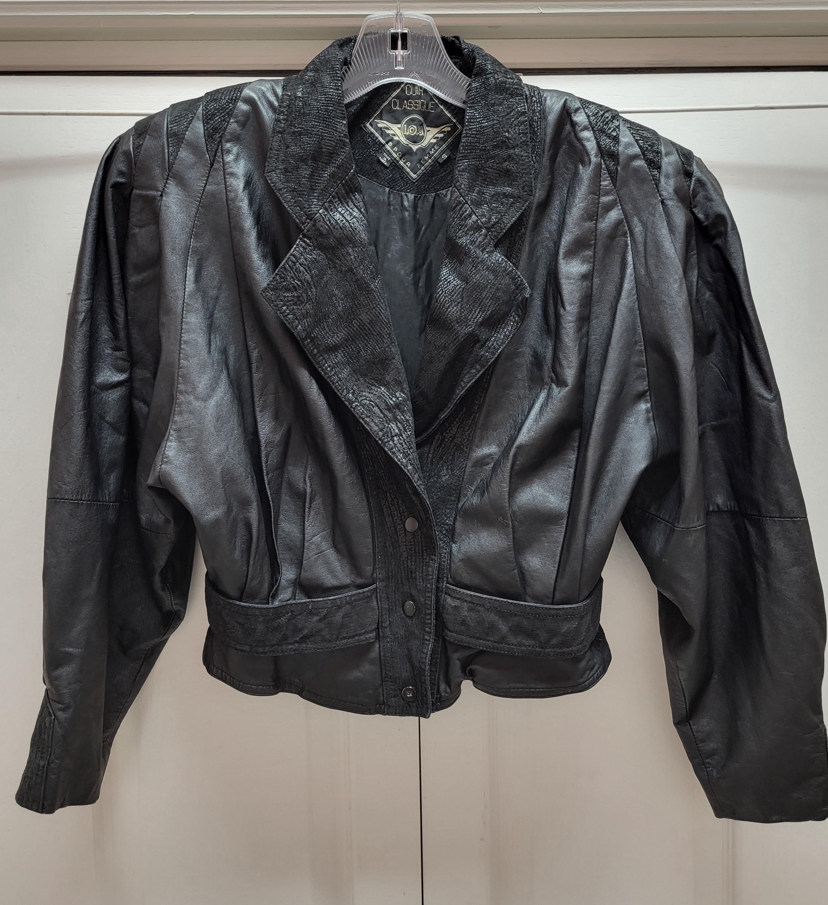 1980s Leather Jacket - Etsy 1980s Leather Jacket - Etsy