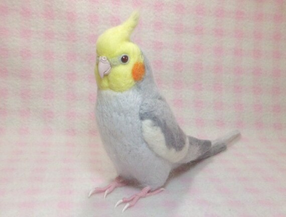 stuffed animal cockatiel