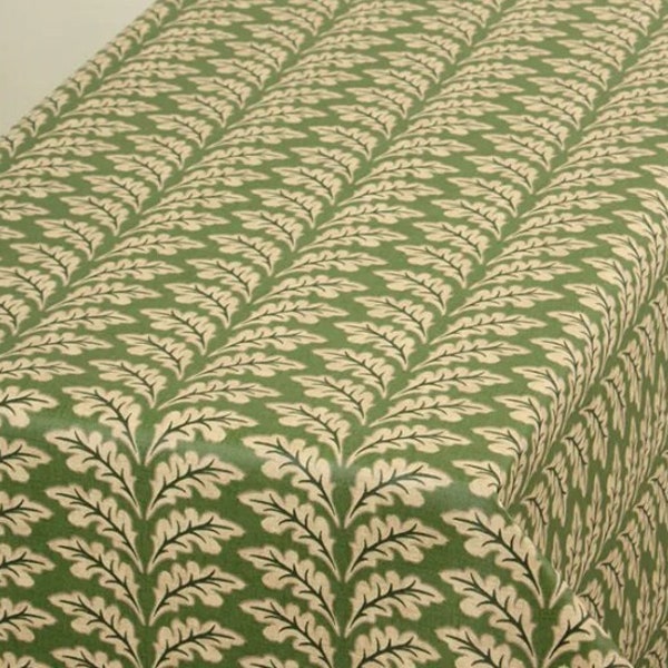 Green Tablecloth Etsy