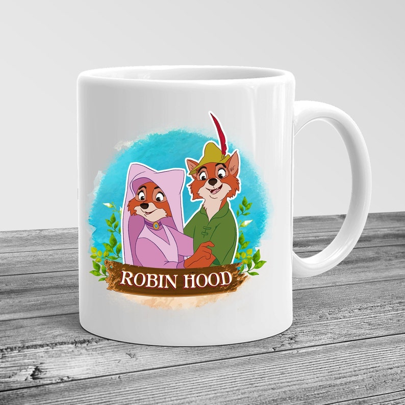 Robin Hood/Robin hood Mug/ Robin Hood Cup/Oode lally Golly Etsy