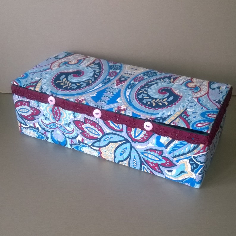 Storage box for knitting needles and knitting hooks Upcycle Etsy