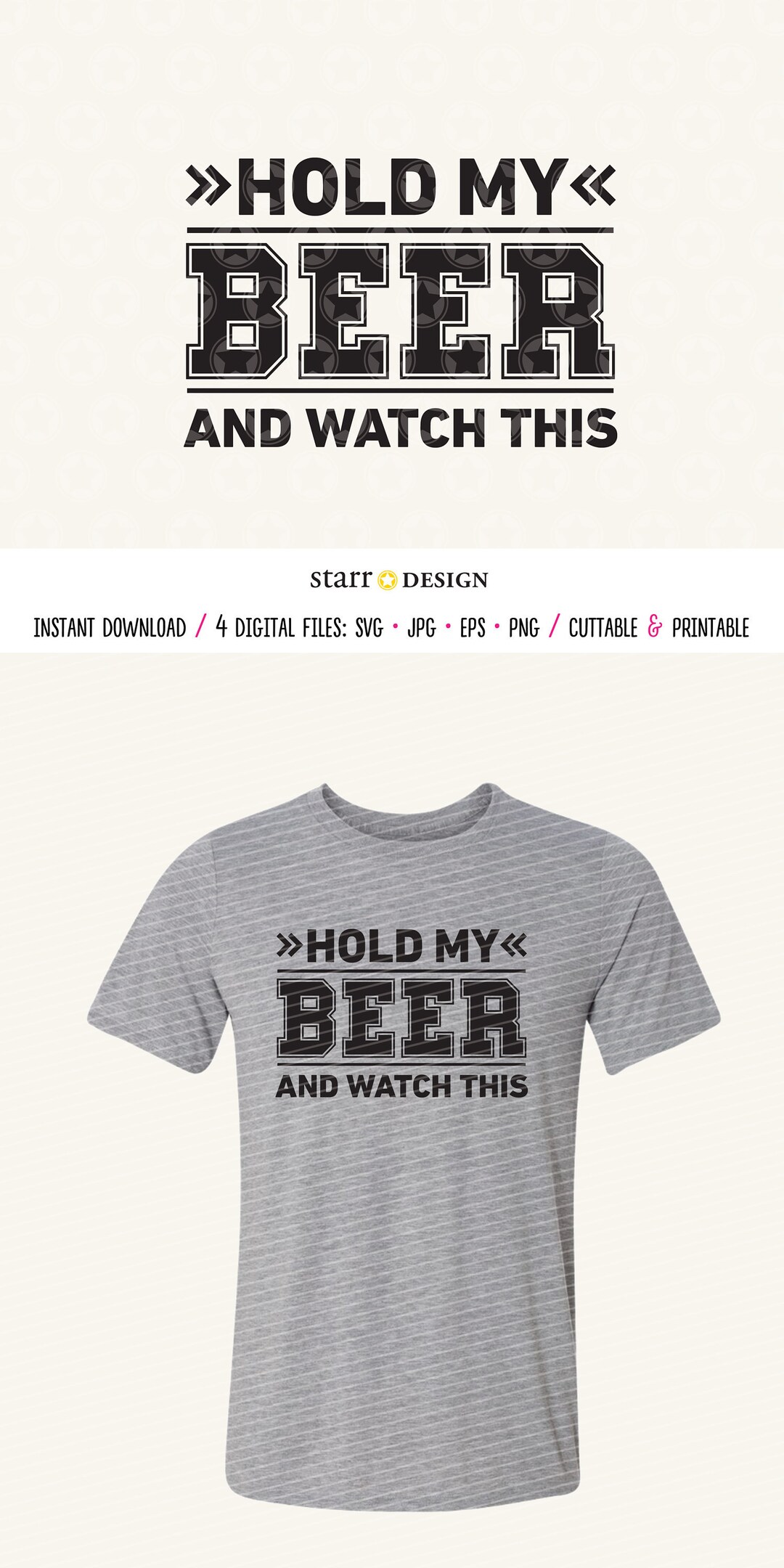 Beer Svg, Hold My Beer and Watch This Svg, Beer File, Dad Svg, SVG File ...
