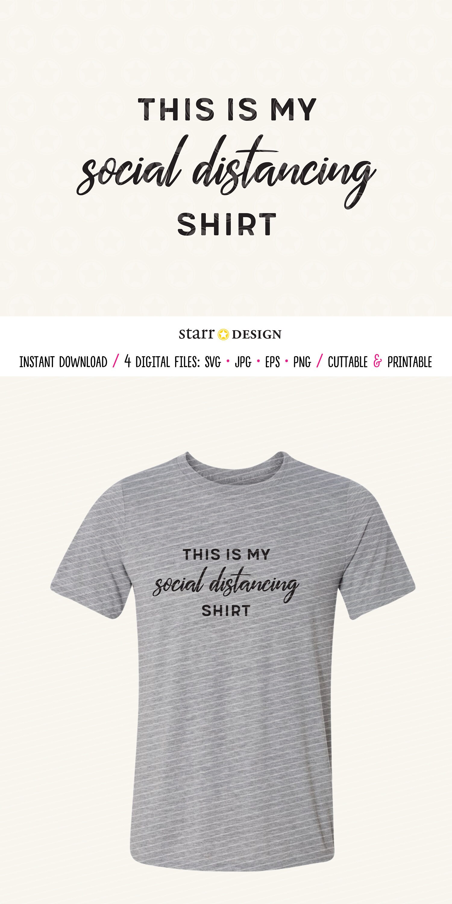 this is my social distancing shirt