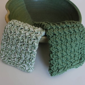 Handmade cotton crochet dishcloths, crochet washcloths, cleaning cloths, Eco friendly, reusable, gift ideas