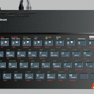 Sinclair ZX Spectrum 48K graphic design giclée print