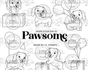 Pawsome - IsabelCristinaStamps