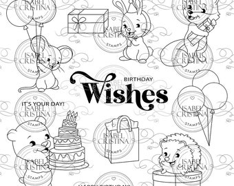 Birthday wishes - IsabelCristinaStamps
