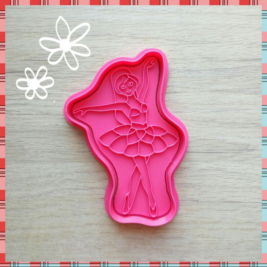 Ballerina Cookie Cutter. 3D Printed cutters Etsy