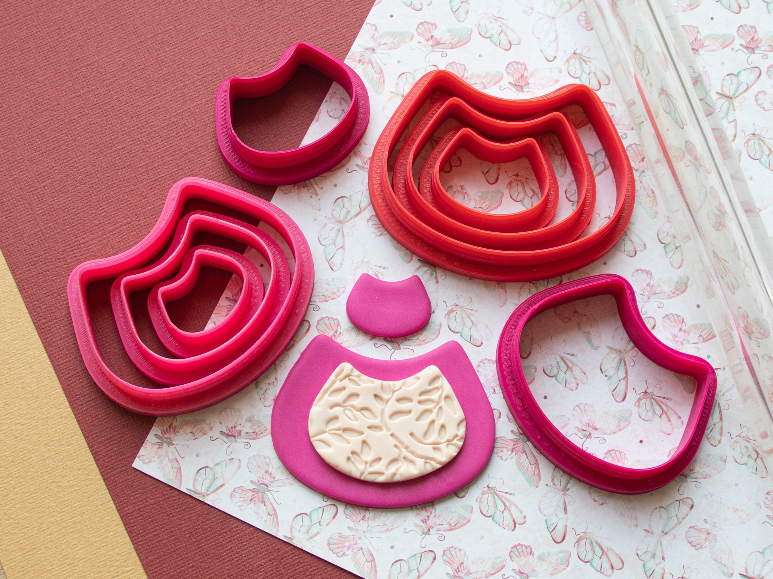 Polymer Clay Cutters Set 36. Pendant Etsy