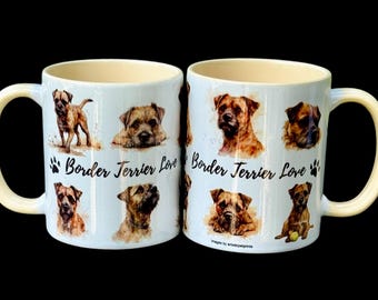 Border Terrier Love Mug