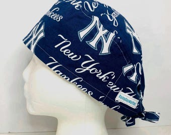 New York Yankees Scrub Cap: MLB Cotton Surgical Hat