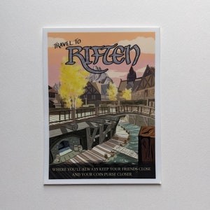 Riften Vinyl Sticker
