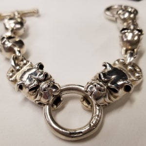 アクセサリー gaboratory bulldog head chain 925 gaboratory bulldog head chain 925
