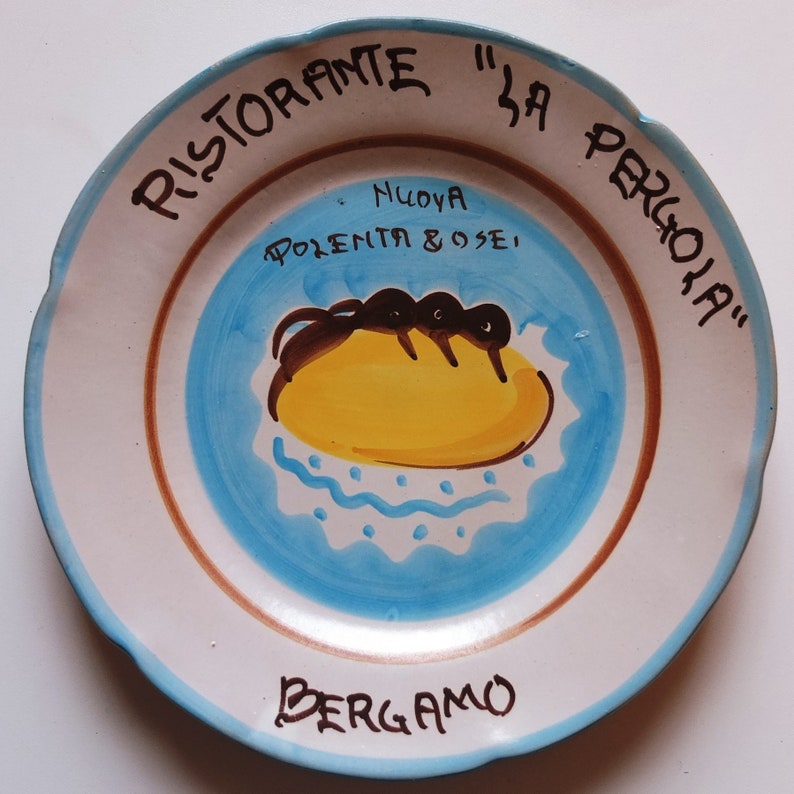 Vintage Buon Ricordo Italian Restaurant Dishes Set of 10